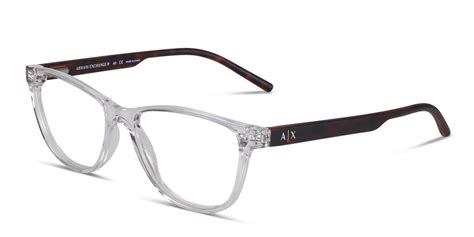 armani exchange glasses clear frames.